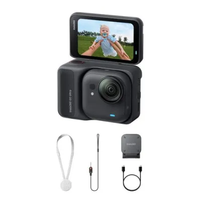 Insta360 GO Ultra Stand (Midnight Black)