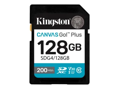 Kingston Canvas Go! Plus 128 GB SD XC
