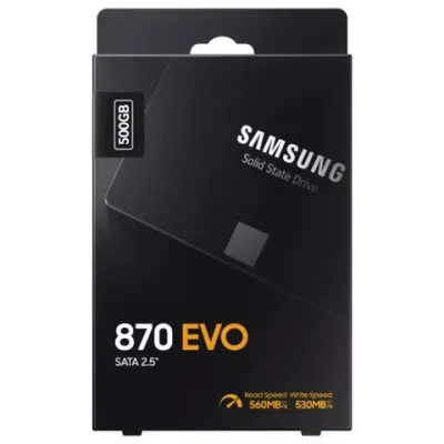 SSD 500GB Samsung 870EVO 2,5" SATA V-NAND MLC