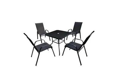 Bastenski set - sto + 4 stolice (novo)
