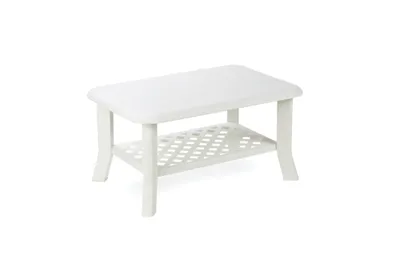 Bastenski sto plasticni 90 x 60 x 46cm - BELI NISO