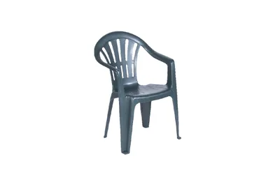 Stolica plasticna KONA - zelena