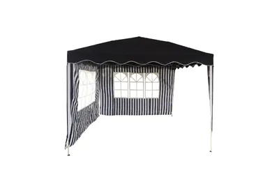 Tenda 3X3 plavo/bela sa bocnim stranama