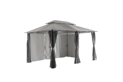 Metalna tenda gazebo BELIZE - siva