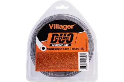 Silk za trimer 3.0mm X 55m (1LB) - Duo core - Okrugla nit Villager