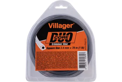 Silk za trimer 3.0mm X 50m (1LB) - Duo core - Četvrtasta nit Villager