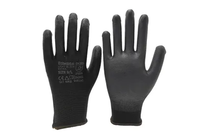 Rukavice Bomber Light Black 9 extra