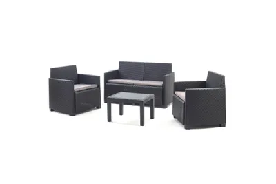 Baštenski set Arena sa 4 jastuka
