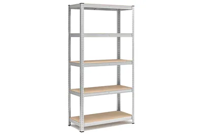 Metalna polica Bomber 5L 180x90x40 cm - pocinkovana