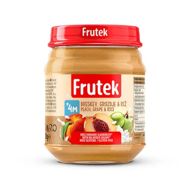 Frutek kašica breskva i riža 120g
