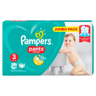 Pampers pants pelene JP 3 midi 6-11kg 60kom