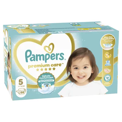 Pampers pelene premium care mega box 5 junior 11-16kg 88kom