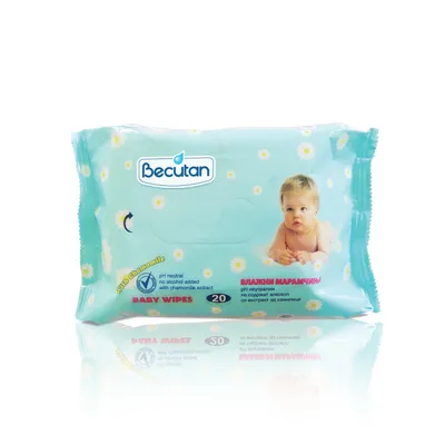 Becutan baby vlažne maramice 20 kom