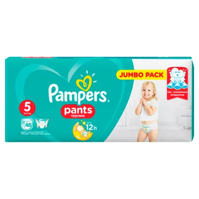 Pampers pants pelene JP 5 junior 12-18kg 48kom