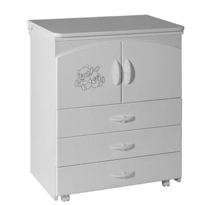 Bambino komoda  "Vendy", bela