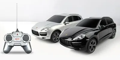 Rastar RC Porsche Cayenne 1:24 - crn, bel