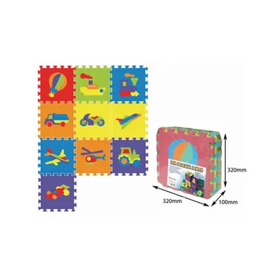Podne puzzle vozila 10 pcs 320x320x100 PZ10250