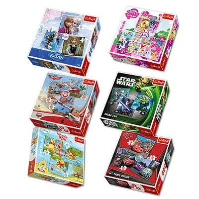 Nird Trefl Puzzle 3u1