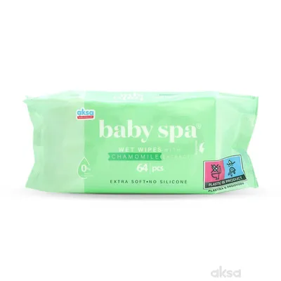 Baby spa vlažne maramice sens. sa kamilicom 64kom