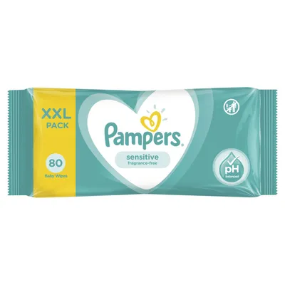 Pampers baby vlažne maramice sensitive 80kom