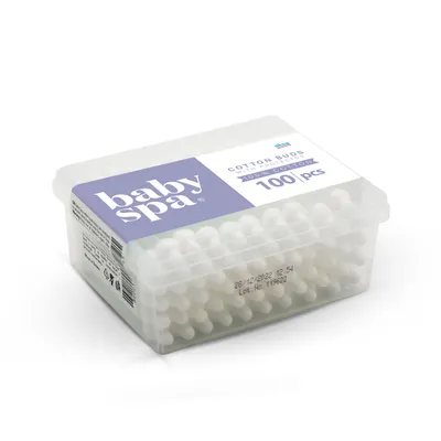 Baby Spa štapići za uši sa graničnikom 100kom