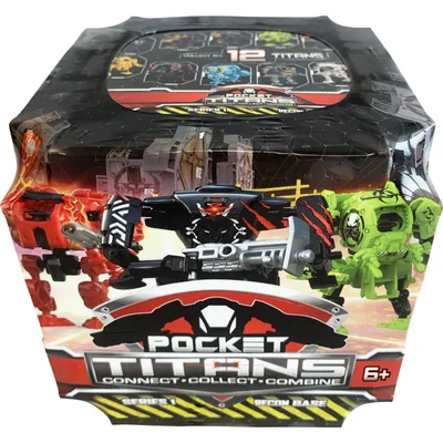 Pocket Titans igračka robot