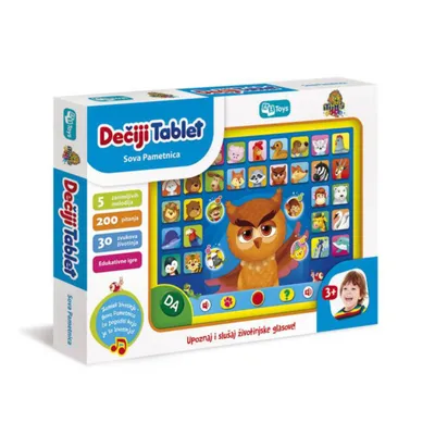 Dečiji tablet sova pametnica