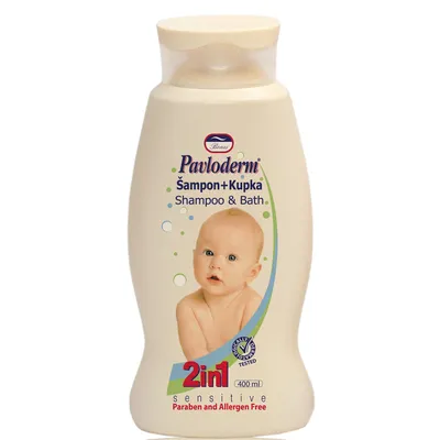 Pavloderm baby šampon i kupka 2u1 400ml