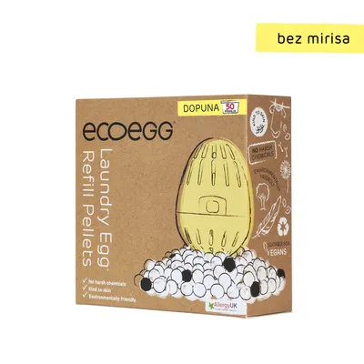 Ecoegg dopuna za pranje veša bez mirisa, 50 pranja