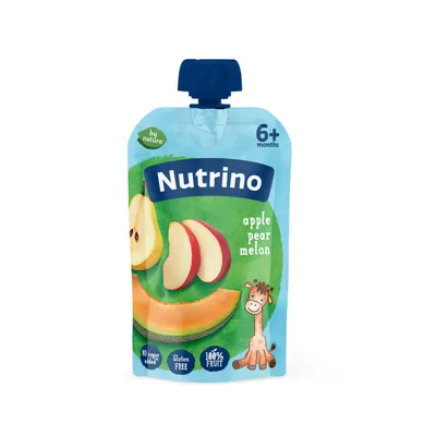 Nutrino pouch jabuka, kruška, dinja  100g