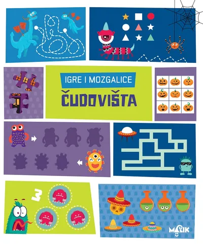 Malik knjiga Igre i mozgalice-čudovišta