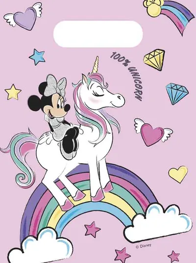 Vrećica Minnie metallic Disney 6 kom