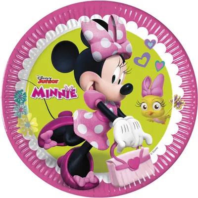 Papirni tanjuri Minnie happy Disney 23 cm 8 kom