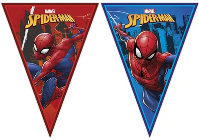 Banner spiderman team up marvel, 9 zastavica