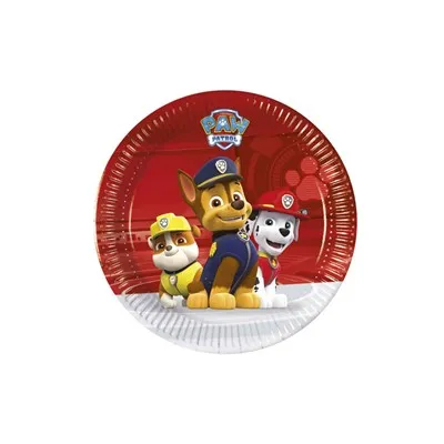 Papirni tanjuri paw patrol 20 cm, 8 kom