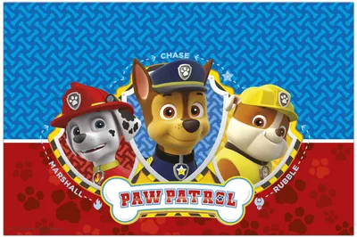 Stolnjak pvc paw patrol 120x180  cm