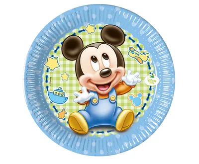 Papirni tanjur Mickey baby 20 cm 8 kom