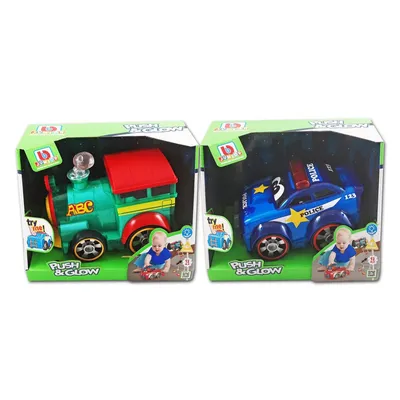 Burago junior push and glow asst