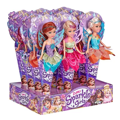 Sparkle Girlz lutka vila princeza cone asst