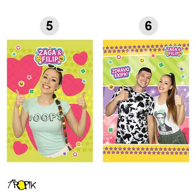 Sveska Zaga&Filip A4 - KARO