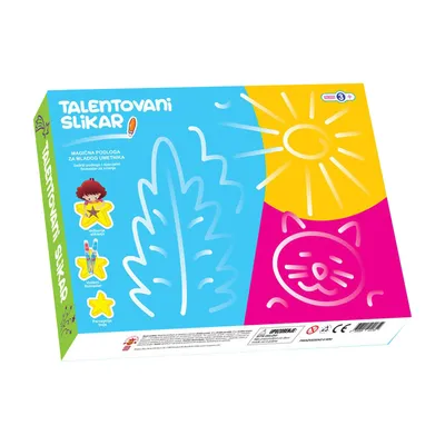 Talentovani slikar magicna podloga 60x80cm