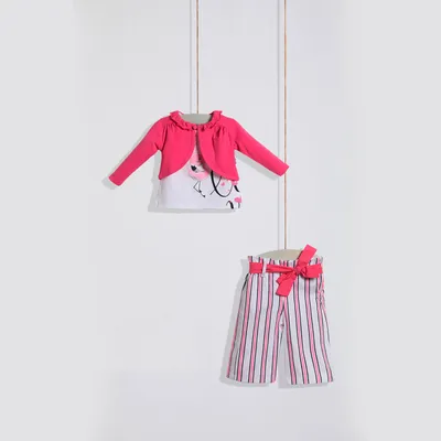 WOGI komplet3/1(bolero,majica,pantalone),djevojčice