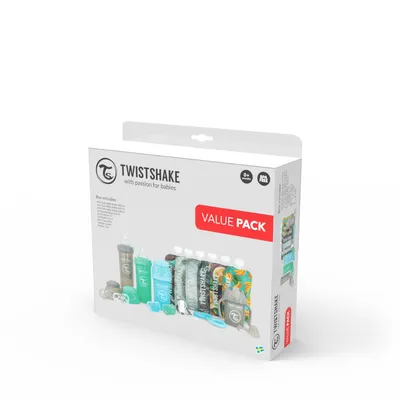 Twistshake Bottle početni poklon set 2