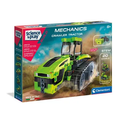 Clementoni mechanics lab - farming tractor usa