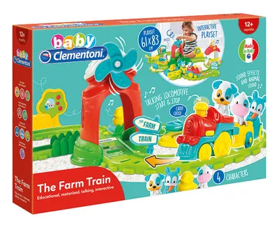Clementoni Farma Vlak Set