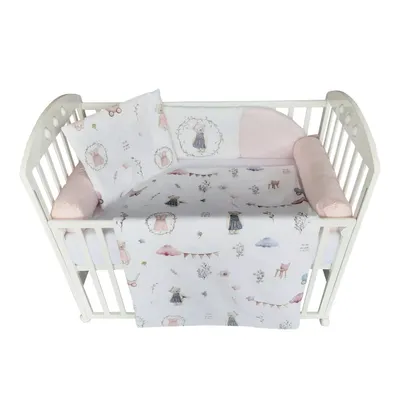 Baby Textil posteljina Retro mede, 6/1, 80x120