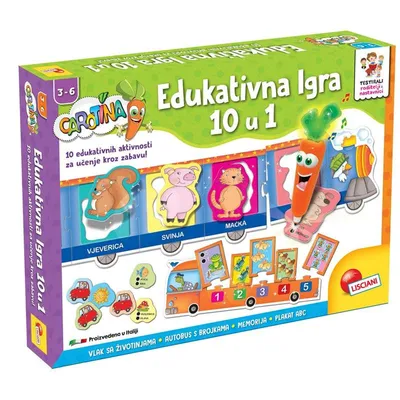 Carotina edukativna igra 10 u 1