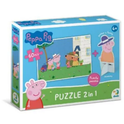 Dodo puzzle Peppa prase sa figurom letnji dan
