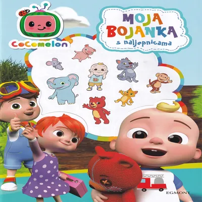 Cocomelon - Moja bojanka s naljepnicama