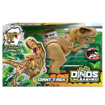 Dinos unleashed-walking & roaring t-rex